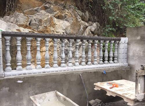 挑选仿木栏杆样式