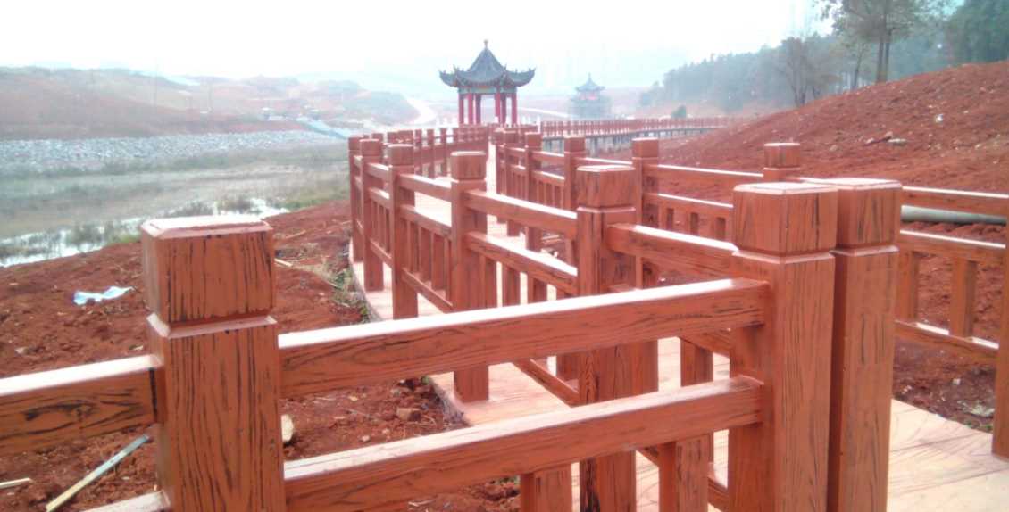 重庆仿木栏杆价格