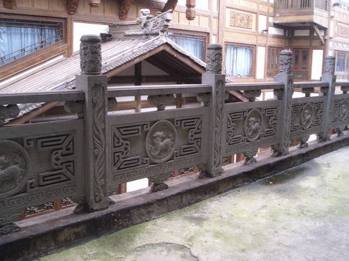  重庆仿木grc栏杆