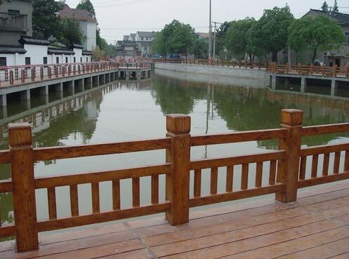 重庆grc仿木栏杆