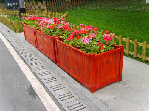 防腐木花箱