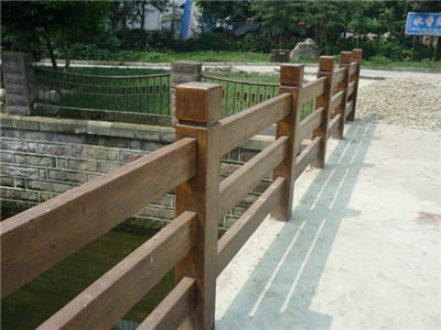仿木护栏