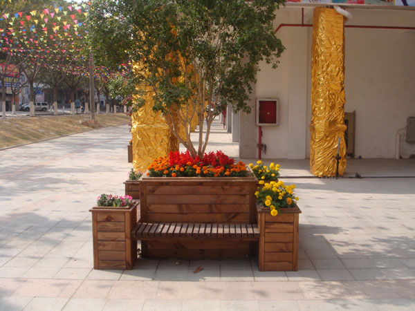 重庆仿木花箱厂家